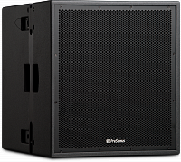 PreSonus CDL18s активный сабвуфер, НЧ 18", 2000Вт пик, 36Гц -144Гц, 135дБ SPL, звук по Dante, управление по сети