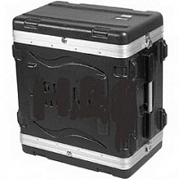 GATOR GR-6L - рэковый кейс на 6U, стальные рельсы, глубина 19", вес 6.34кг,пластик