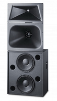 SC-423C / Bi / tri-amp 3-полосная система 2x15", компоненты: LF-4215 and MH-1075C, 1350 Вт / QSC