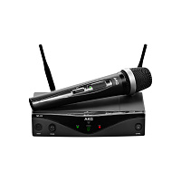 AKG WMS420 Vocal Set Band U2 (614.1-629.9МГц) вокальная радиосистема с приёмником SR420, ручной передатчик HT420 с динамическим капсюлем D5