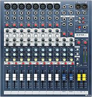 Soundcraft EPM8 микшерный пульт 8 моно, 2 стерео, 2 Aux, фейдеры 60мм. Возможен монтаж в рэк