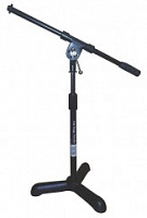 OnStage MS7311B - микрофонная стойка, для "бочки" и комбиков, регул. высота, черная