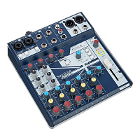 Soundcraft Notepad-8FX компактный 8-канальный микшерный пульт с процессором эффектов Lexicon и USB интерфейсом