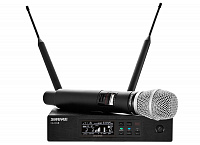 SHURE QLXD24E/SM86 G51 вокальная радиосистема с ручным передатчиком SM86, частоты 470-534 MHz