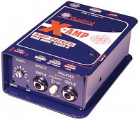 Radial X-Amp  реампер, конвертер линейного сигнала (балансный - гитарный)