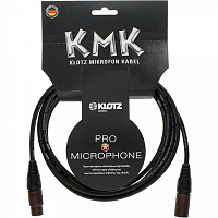 KLOTZ M1FM1K0500 микрофонный кабель MY206, бронзовые 3pin XLR Neutrik мама, папа, длина 5 метров