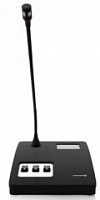 beyerdynamic Quinta MU 21 V Микрофонный пульт делегата с функцией голосования, DSSS-модуляция, рабочие диапазоны 2,4 / 5,2 / 5,8 ГГц, автоматический выбор рабочей частоты, встроенные антенна, аккумулятор и громкоговоритель. Используется с микрофонами на "