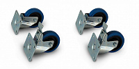 PreSonus CASTER WHEEL KIT колёса 4" для сабвуферов ULT18 или CDL18, 2 обычных и 2 со стопором