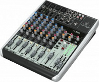 BEHRINGER Q1204USB микшер, 4 моновхода с компрессорами, 2 стерео, 2 AUX-шины, USB