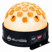 American DJ Jelly Dome Светодиодный прибор, прозрачная полусфера, 1х10 Вт RGBW светодиод