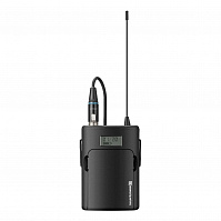 beyerdynamic TG 500B   (518-548MHz) Поясной передатчик серии TG 500, без микрофона; 18 предустановленных рабочих частот в диапазонах 518–548 или 606–636 МГц; 4-контактный мини-XLR-разъем (папа) для микрофонов или инструментов, ЖК-дисплей; ИК порт для синх