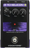 TC HELICON VOICETONE X1 - вокальная педаль эффекта искажения и фильтрации