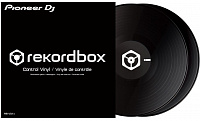 PIONEER RB-VD1-K Тайм-код пластинки для rekordbox DVS, черные (пара)