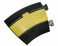 Invotone CG2CN - защитный порог для кабеля, 2 канала, угловой  33*, 300х250х50 мм
