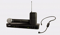 SHURE BLX1288E/P31 M17 662-686 MHz двухканальная радиосистема с ручным передатчиком PG58 и гарнитурой PGA31