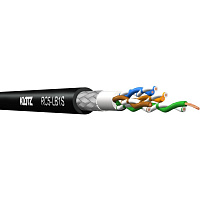 KLOTZ RC5-LB1S кабель витая пара, структура 4х2х0,15 мм (AWG 26/19), 100 Ом, RAMCAT5, гибкая оболочка, чёрный