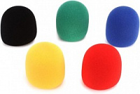 OnStage ASWS58C5 - ветрозащита для ручного микрофона, 5 цветов,  (комплект 5 шт)