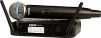 SHURE GLXD2/B58 Z2 2.4 GHz - ручной передатчик для цифровых радиосистем с капсюлем  BETA58