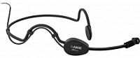 AKG HC644MD black конденсаторный микрофон с оголовьем, кардиоида, чёрный, разъём MicroDot, 100-15000Гц, 20мВ/Па