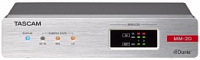 TASCAM MM-2D-E конвертер для систем DANTE, 2 микрофонных/линейных входа, 2 линейных выхода, разъемы Euroblock