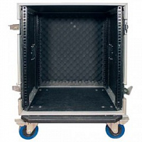 FBT KRCP 12U - 19" рэковый кейс, на вращающихся 100 мм колесах