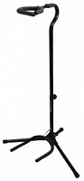 OnStage GS7153B-B - стойка для гитары с верхним держат.грифа,съемным нижним держателем,черная