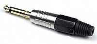 Invotone J150 - джек моно, кабельный, 6.3 мм, "золото", корпус металл/пластик