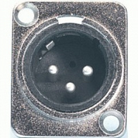 Proel XLR3MDL - разъем XLR 3Р, папа, блочный,  корпус металл