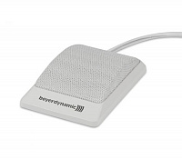 beyerdynamic Classis BM 43 W 723819 Настольный микрофон, конденсаторный (полусфера), белый, без разъема, встроенный предусилитель, длина кабеля 3 м