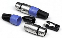 Invotone XLR3F100 - разъём XLR 3Р  кабельный, мама, корпус металл/ пластик