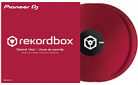 PIONEER RB-VD1-CR Тайм-код пластинки для rekordbox DVS, красные (пара)