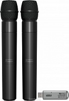 BEHRINGER ULM202-USB цифровая радиосистема с 2-мя ручными передатчиками и двойным мини-приёмником с USB-интерфейсом