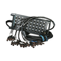KLOTZ TL2U328X30 TrueLink EcoLine мультикор 32 входа, 8 выходов, разъемы Neutrik XLR F/Amphenol XLR M, корпус металл, длина 30
