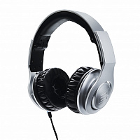 Reloop RHP-30 Silver  профессиональный DJ наушники, 3 сменных кабеля, управление громкостью,микрофон