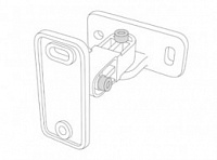 RCF AC WM-C (13360199)  Кронштейн для крепления на стене C3108-96/126, C3110-96/126, M1001/1201 с возможностью поворота и наклона АС
