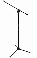 Proel PRO100BK - профессиональная микрофонная стойка, тренога, журавль, цвет: матовый чёрный
