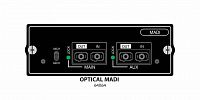 Soundcraft SiO MO optical MADI опциональная карта Si серии. Оптический многомодовый MADI интерфейс