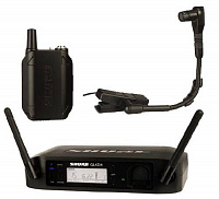 Shure GLXD14E/B98 Z2 2.4 GHz  Цифровая радиосистема с микрофоном BETA 98 для духовых музыкальных инс