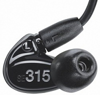 Shure SE315K  Мониторные внутриканальные наушники.