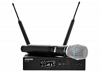 SHURE QLXD24E/B87C G51 вокальная радиосистема с ручным передатчиком BETA87C, частотный диапазон 470-534 MHz