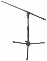 OnStage MS7411B - микрофонная стойка, для барабанов и комбиков, регулируемая высота,черная