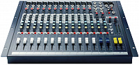 Soundcraft EPM12 микшерный пульт 12 моно, 2 стерео, 2 Aux, фейдеры 60мм. Рэковое крепление в комплекте.