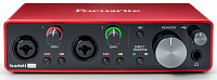 Focusrite Scarlett 2i2 3rd Gen  аудио интерфейс USB, 2 входа/2 выхода
