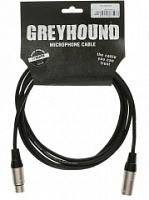 KLOTZ GRG1FM05.0 GREYHOUND готовый микрофонный кабель, никелированные разъемы Klotz XLR мама XLR папа, длина 5 м