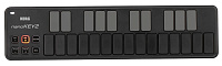 Korg NanoKey2-BK  Портативный USB-MIDI-контроллер, цвет чёрный