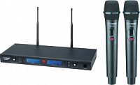 INVOTONE WM250 - радиосистема UHF 716-726мГц, два динамических микрофона