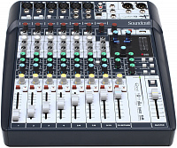 Soundcraft Signature 10 аналоговый 10-канальный микшер, 6 XLR - Ghost предусилители, 60мм фейдеры, 3-полосный Sapphyre эквалайзер, 2 dbx лимитеры