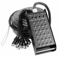 Invotone DB2404/30M - распределительная коробка с кабелем, 24 входов-4 выхода, 30 метров