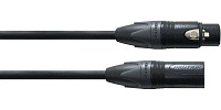 QUIK LOK MCR615-3 микрофонный кабель, 3 метра, разъемы XLR Male - Stereo Jack ( XLR/M - Jack Stereo), цвет черный
