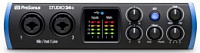 PreSonus Studio 24C аудио/MIDI интерфейс, USB-C 2.0, 2 вх/2 вых канала, предусилители XMAX, до 24 бит/192кГц, MIDI I/O, ПО StudioLive Artist